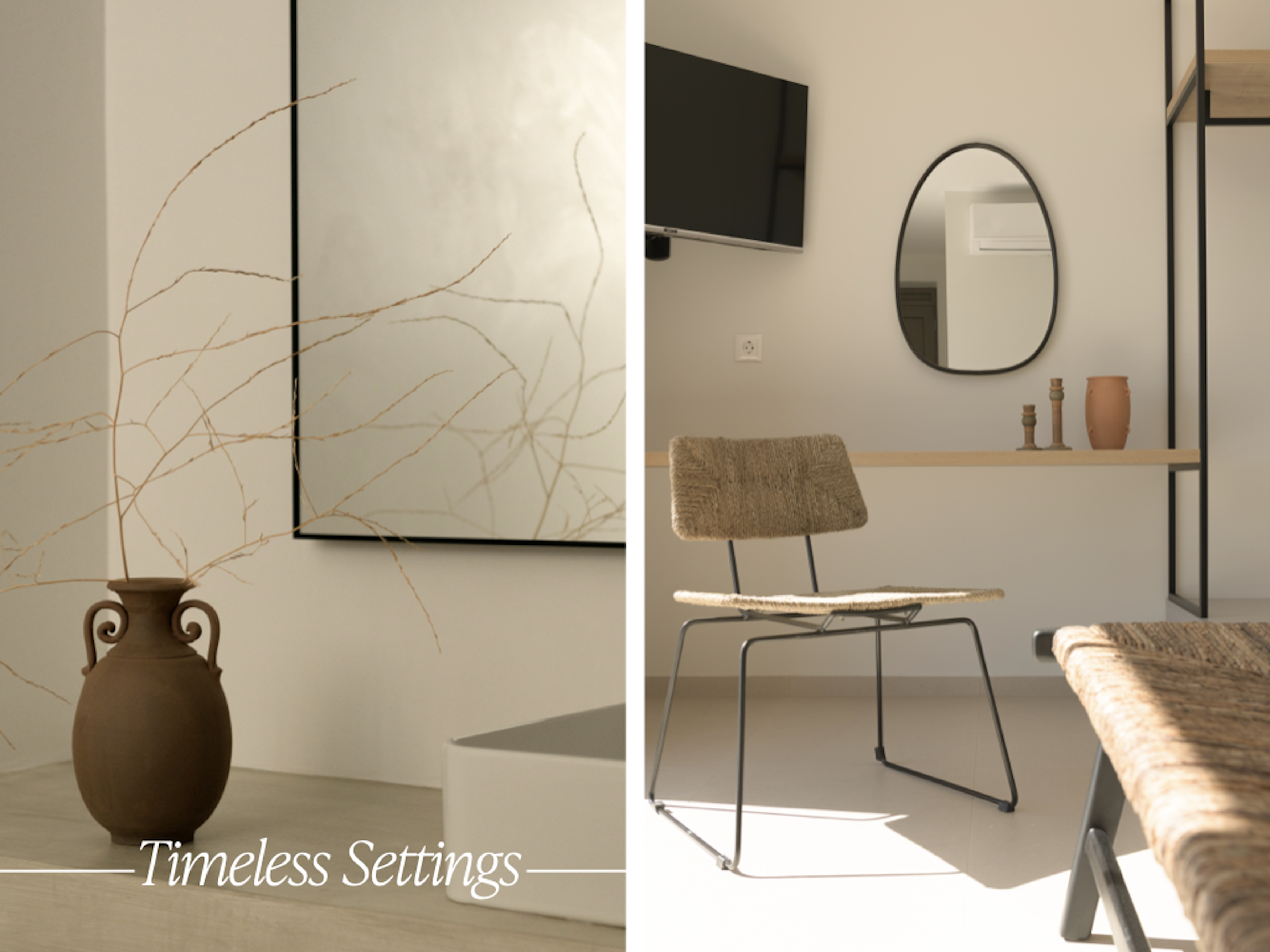 Timeless decor that adds a touch of elegance and warmth to every space.