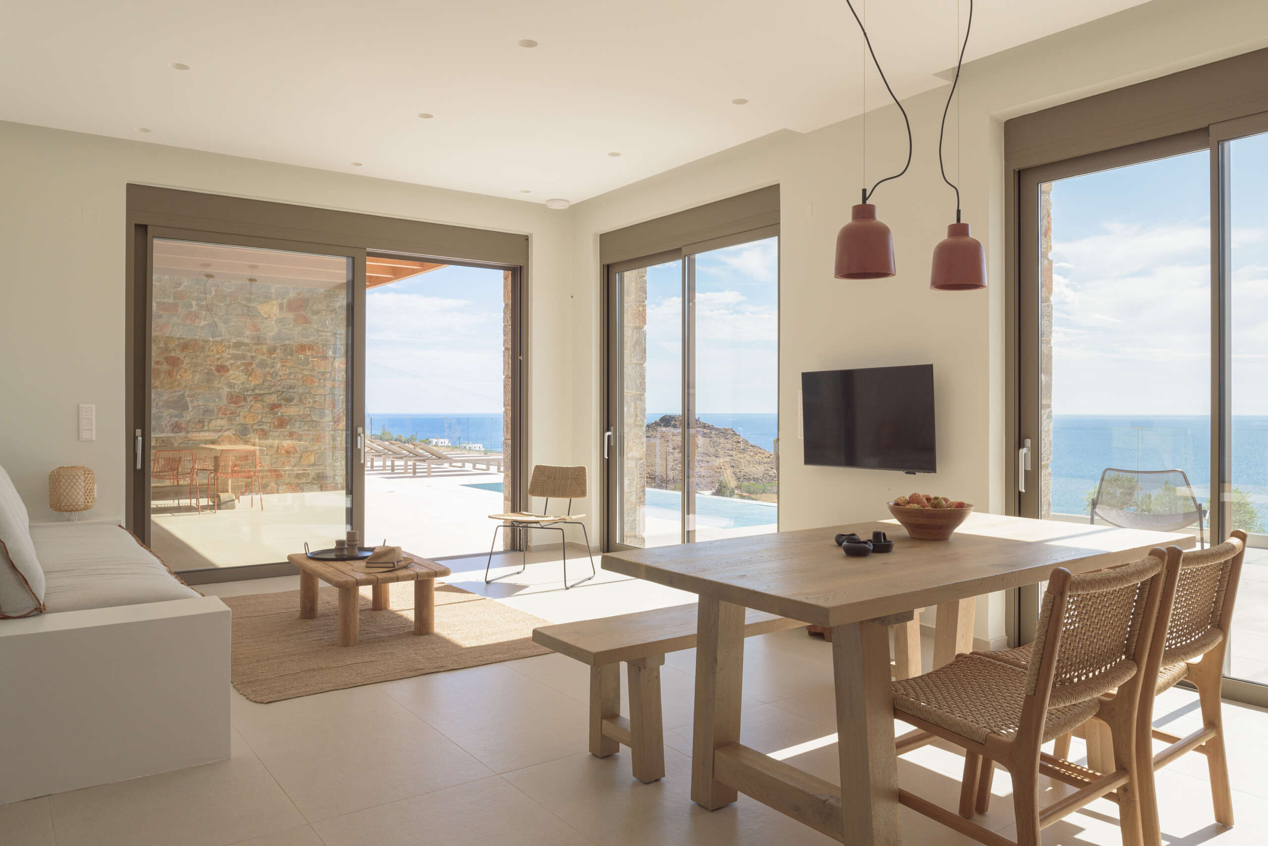 Take in the views whilst creating a catch of the day supper. Take in the views whilst creating a catch of the day supper.