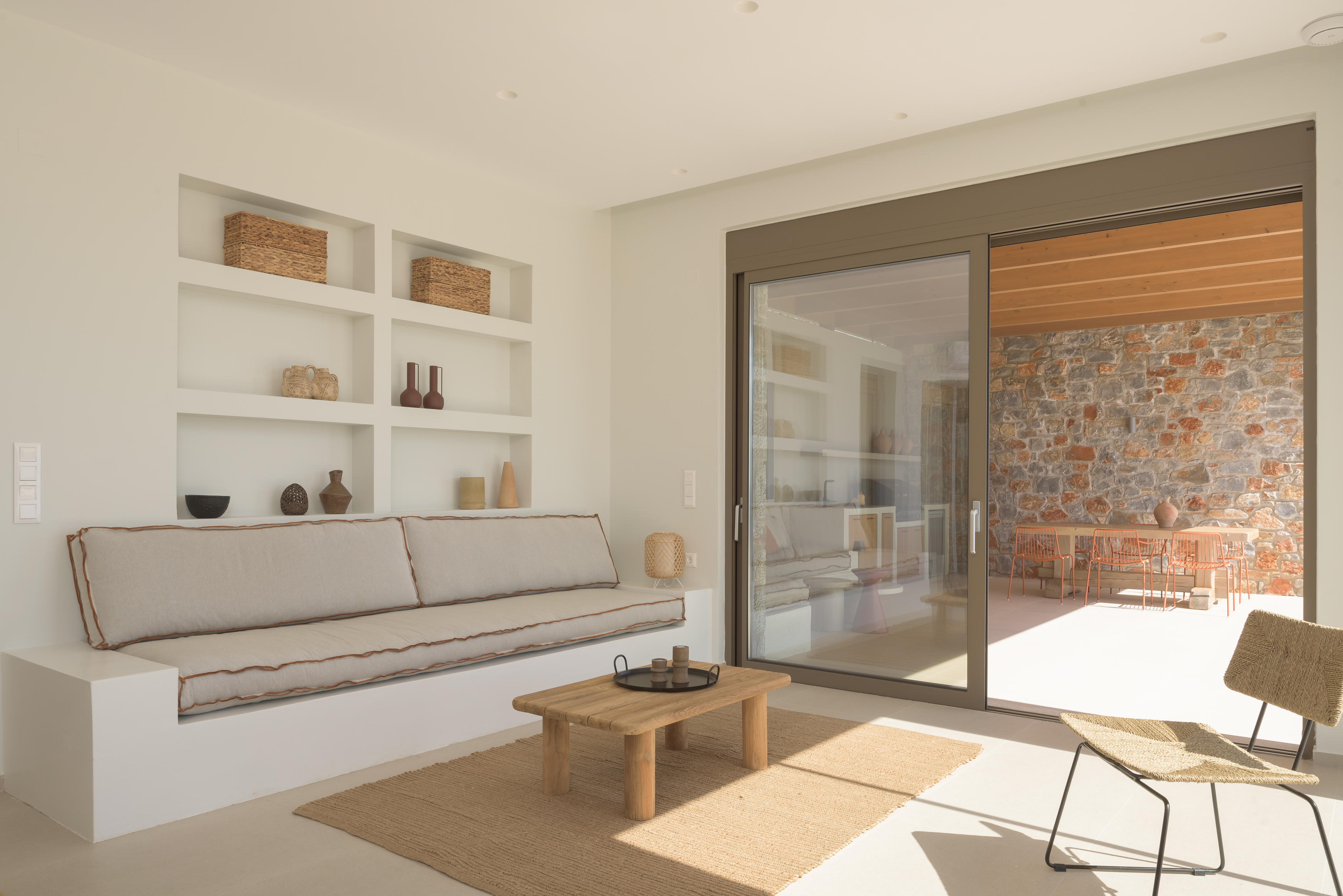 Living room provides a cosy space to relax.