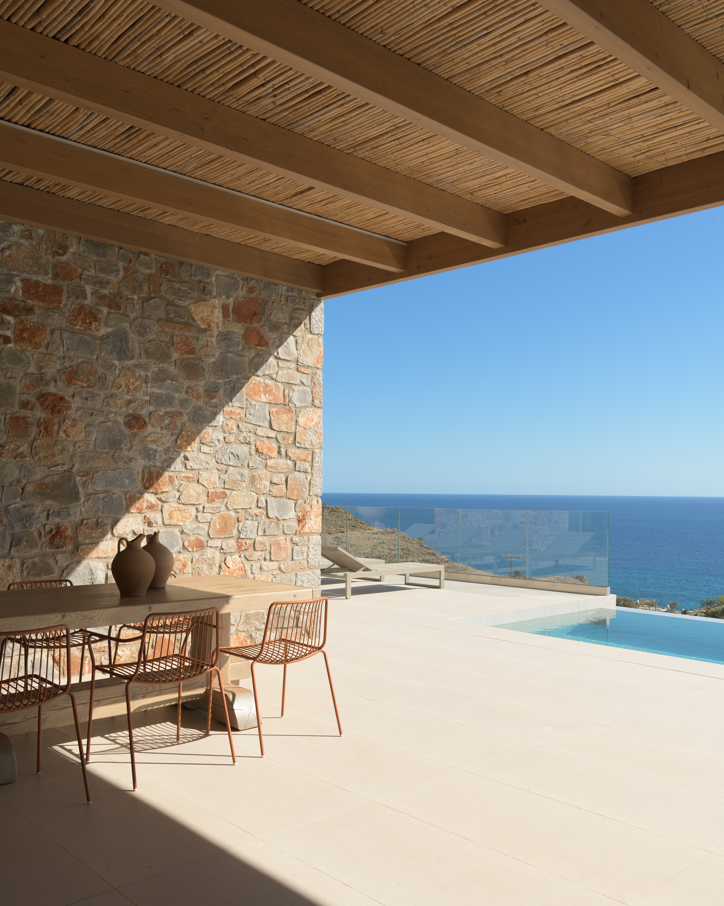 Outdoor dining area for culinary moments.