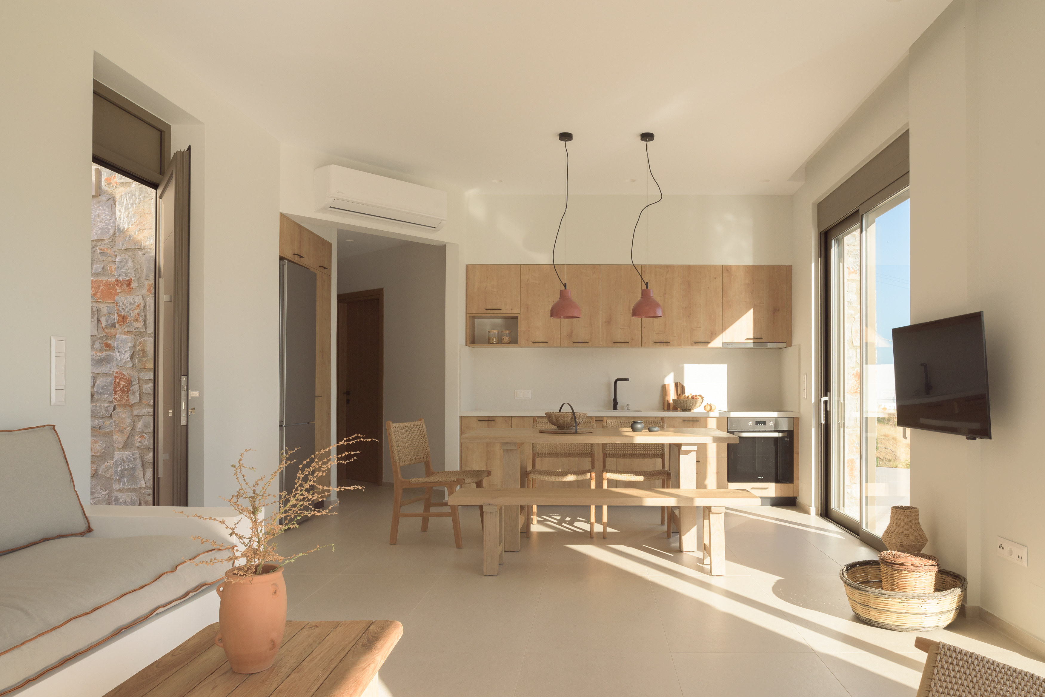 A fully equipped kitchen for culinary wonders.