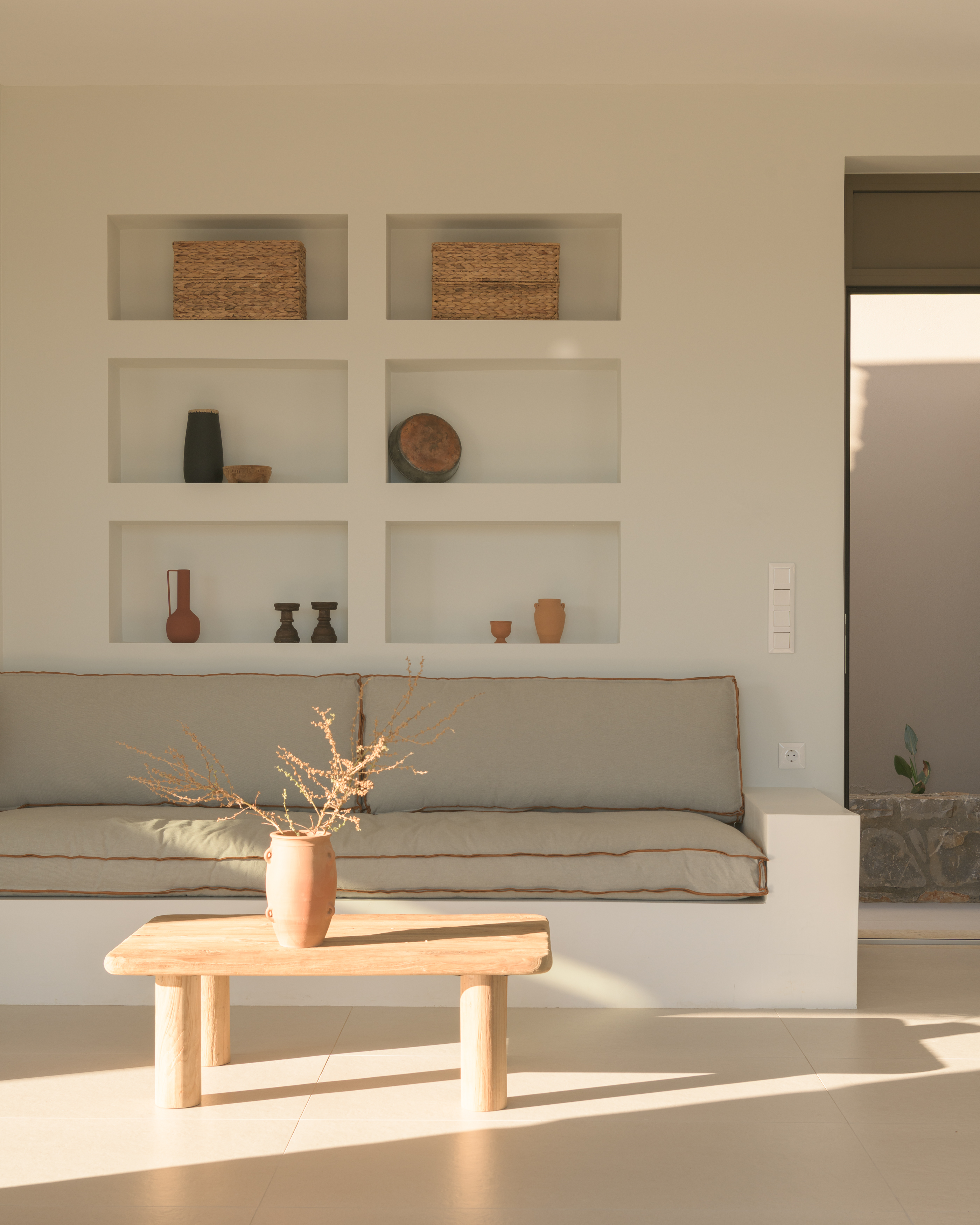 Bespoke indoor furniture.