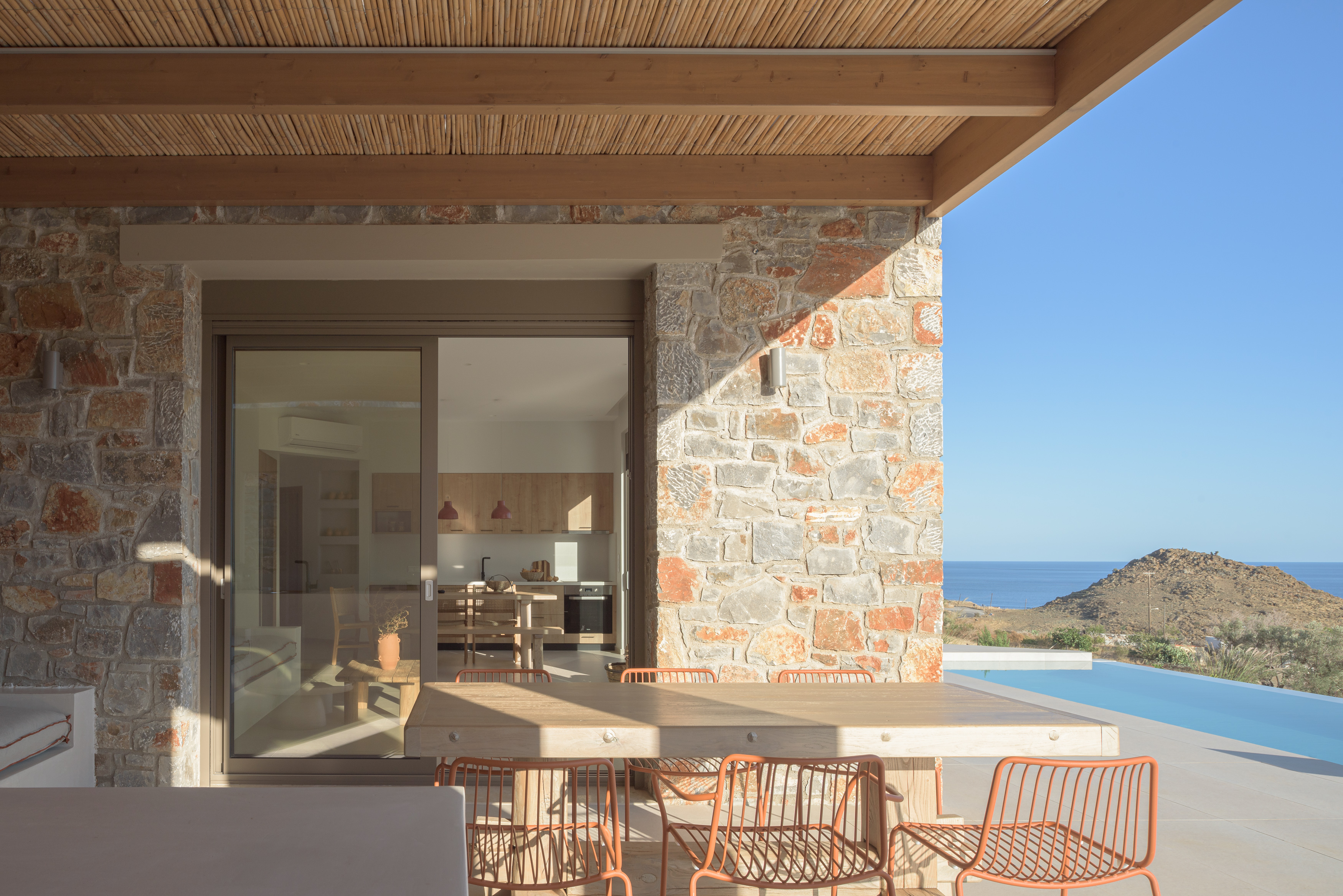 Outdoor dining area for culinary moments.