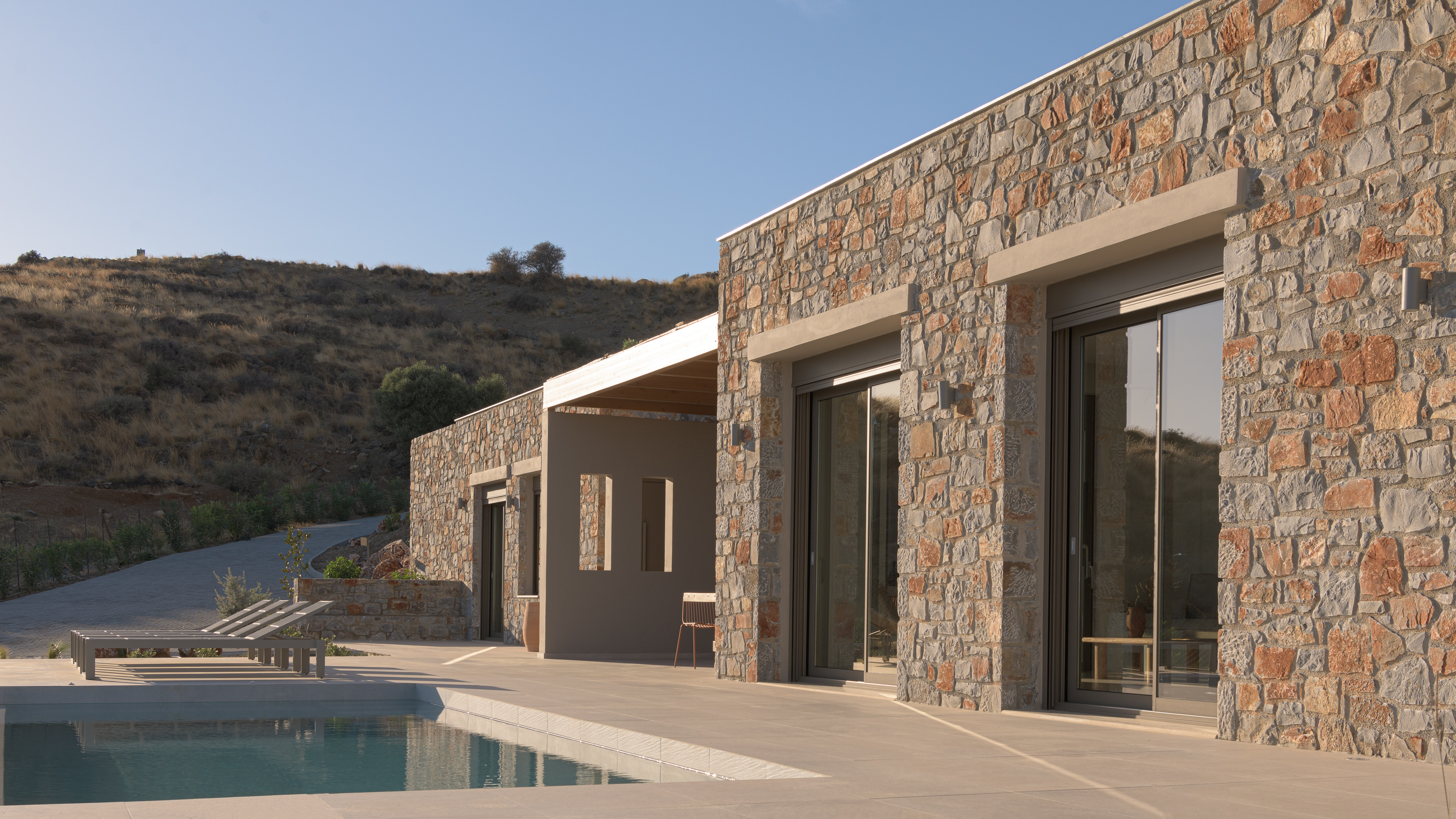 Where modern luxury meets rural serenity, with the pool as your escape.